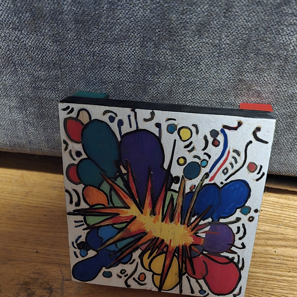 Abstract Art Home Office Decor